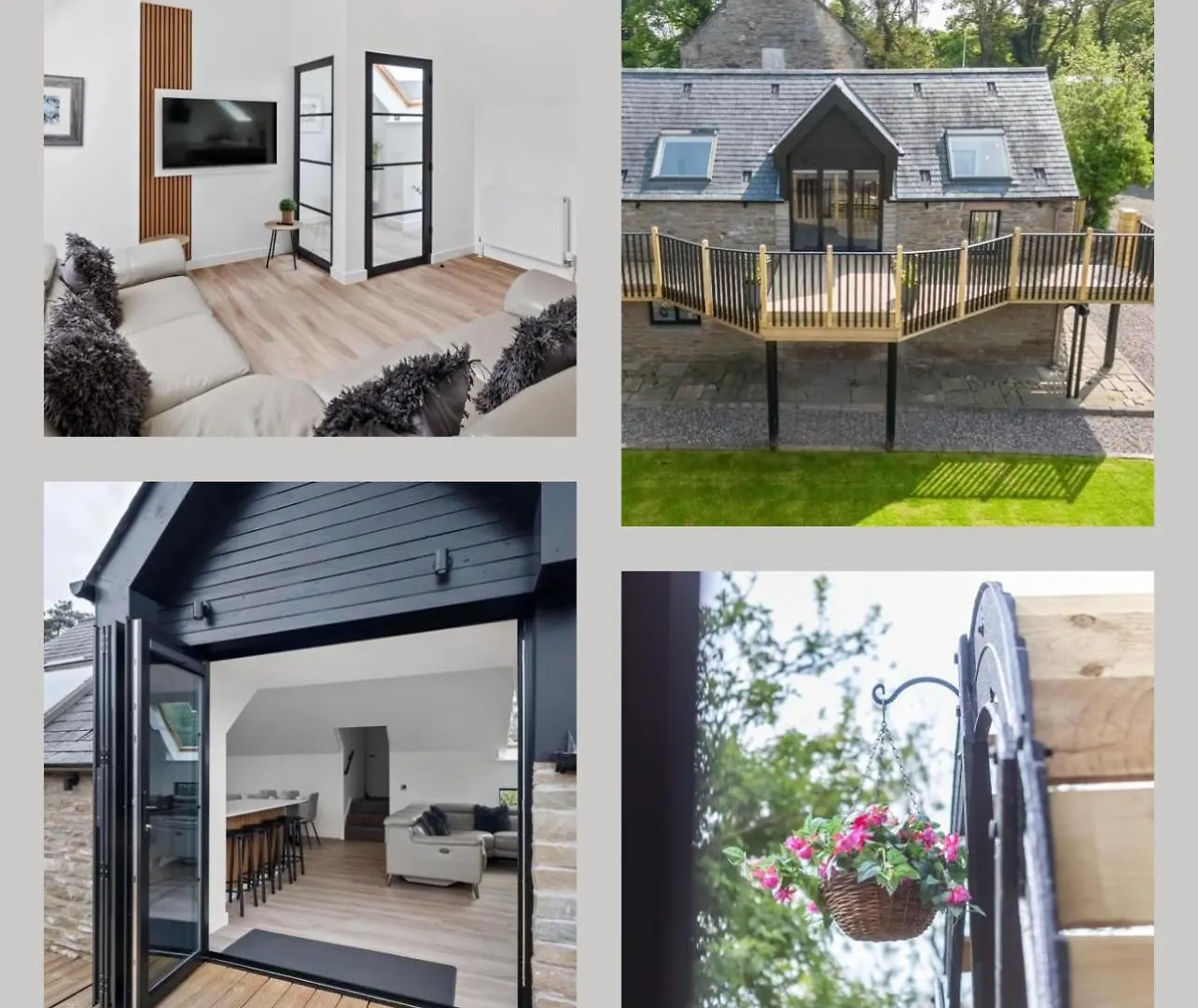 Corn Flour Lodge At Pitkerro Mill, 3 Double Bedrooms With Tvs, 1 En-Suite, 2 Further Bathrooms, Fully Equipped Kitchen, Large Family Dining Area, Free Parking And Wifi, Hot Tub, Private Garden, Short Mid And Longterm Stays Available With Honeycomb Ho Dundee